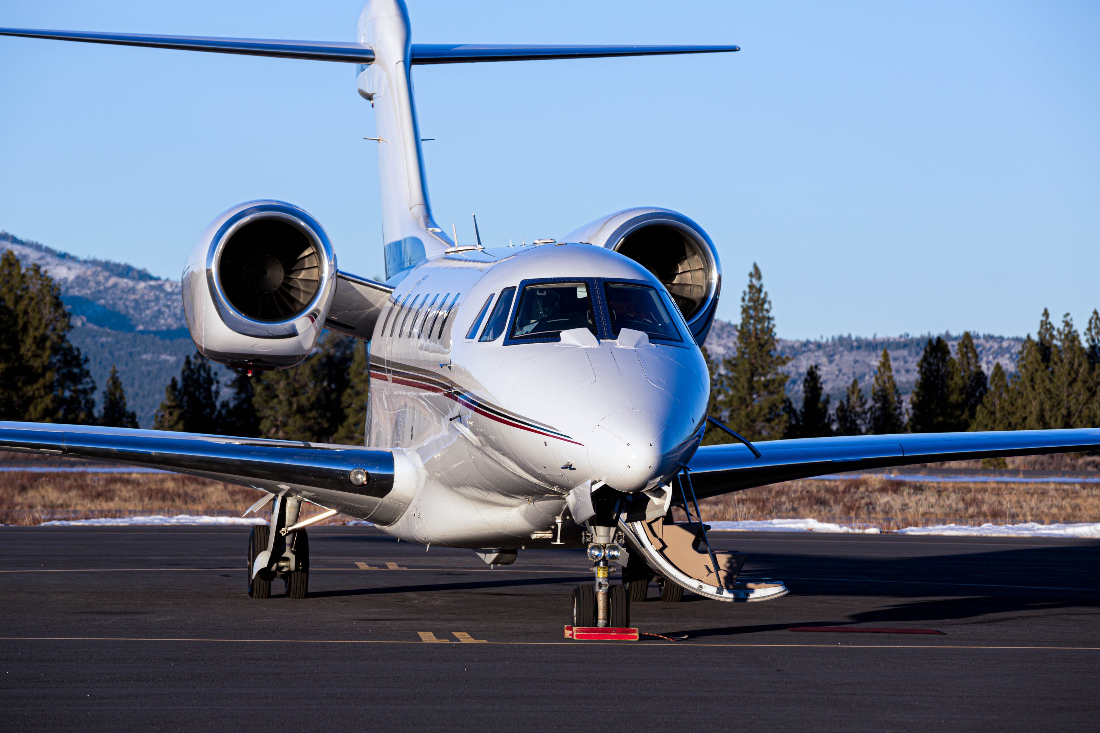 passengers boarding aircraft